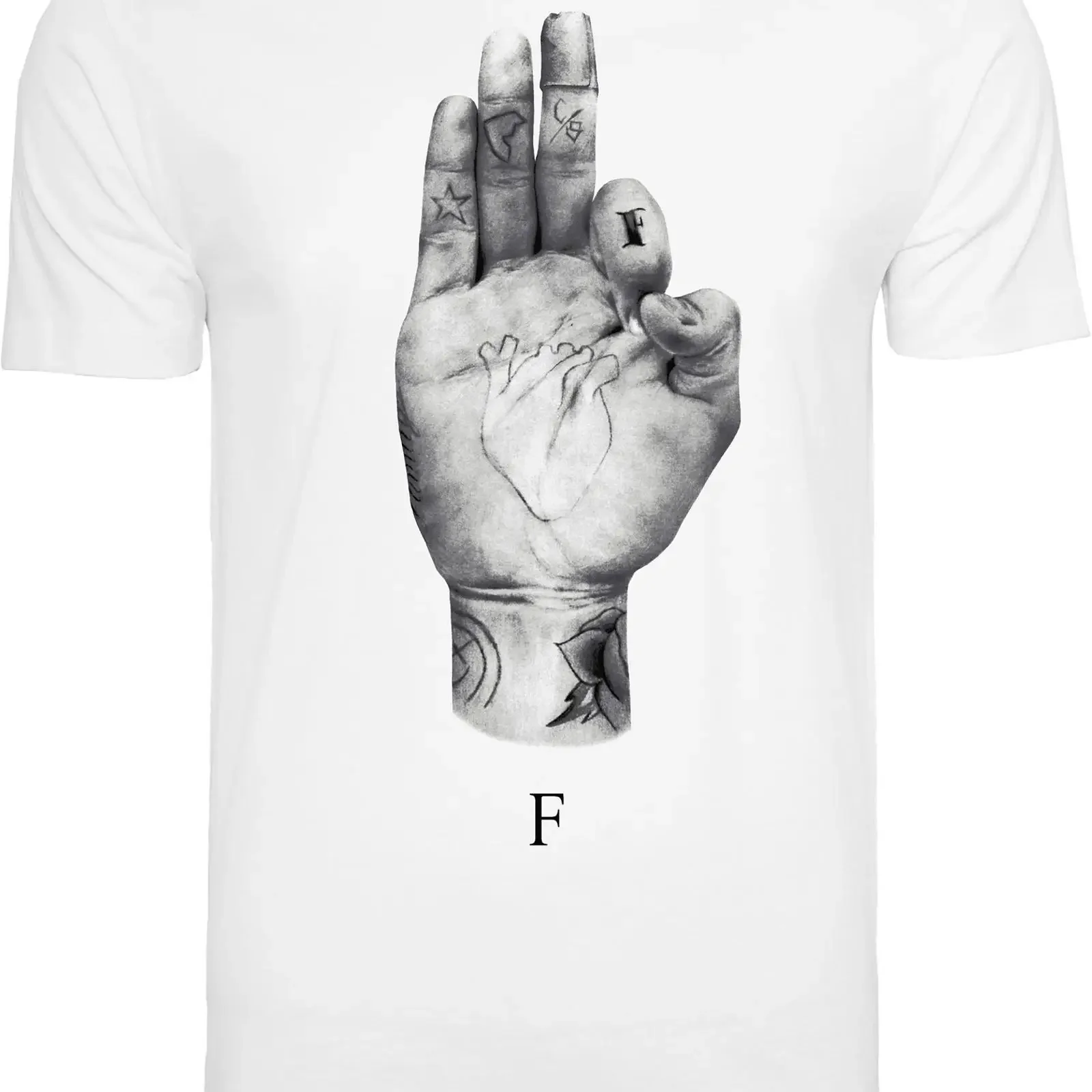 Famous Stars and Straps Herren FMS Sign T Shirt 1er Pack vintage Washed Comfortable graphic Stylish Unisex homme Slightly