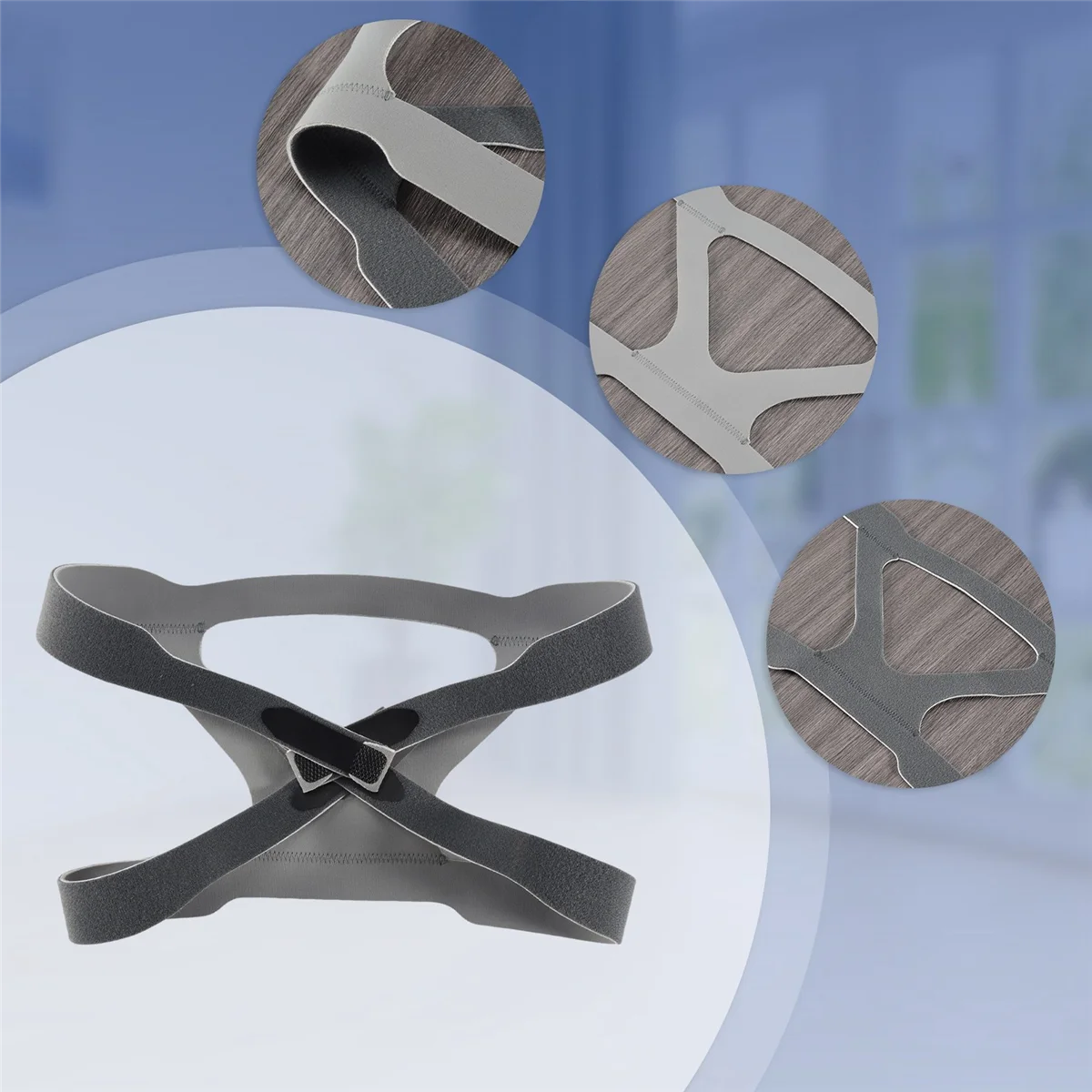 FZFZ ウェルカム人工呼吸器マスクヘッドバンド Cpap 鼻ヘッドギアユニバーサルヘッドバンド
