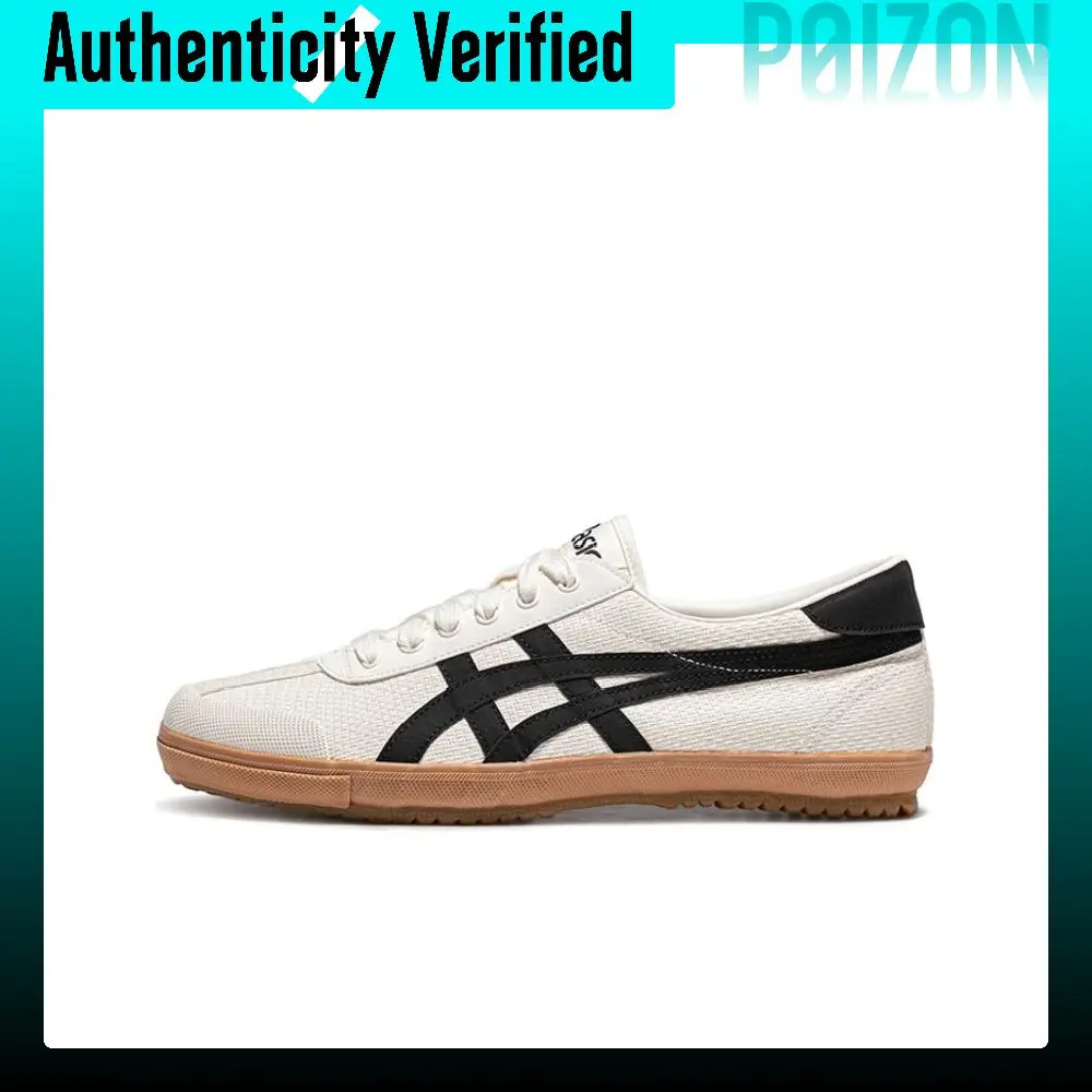 chaussures-decontractees-basses-respirantes-asics-tsg-110-unisexe-noir-et-blanc-1203a516-100