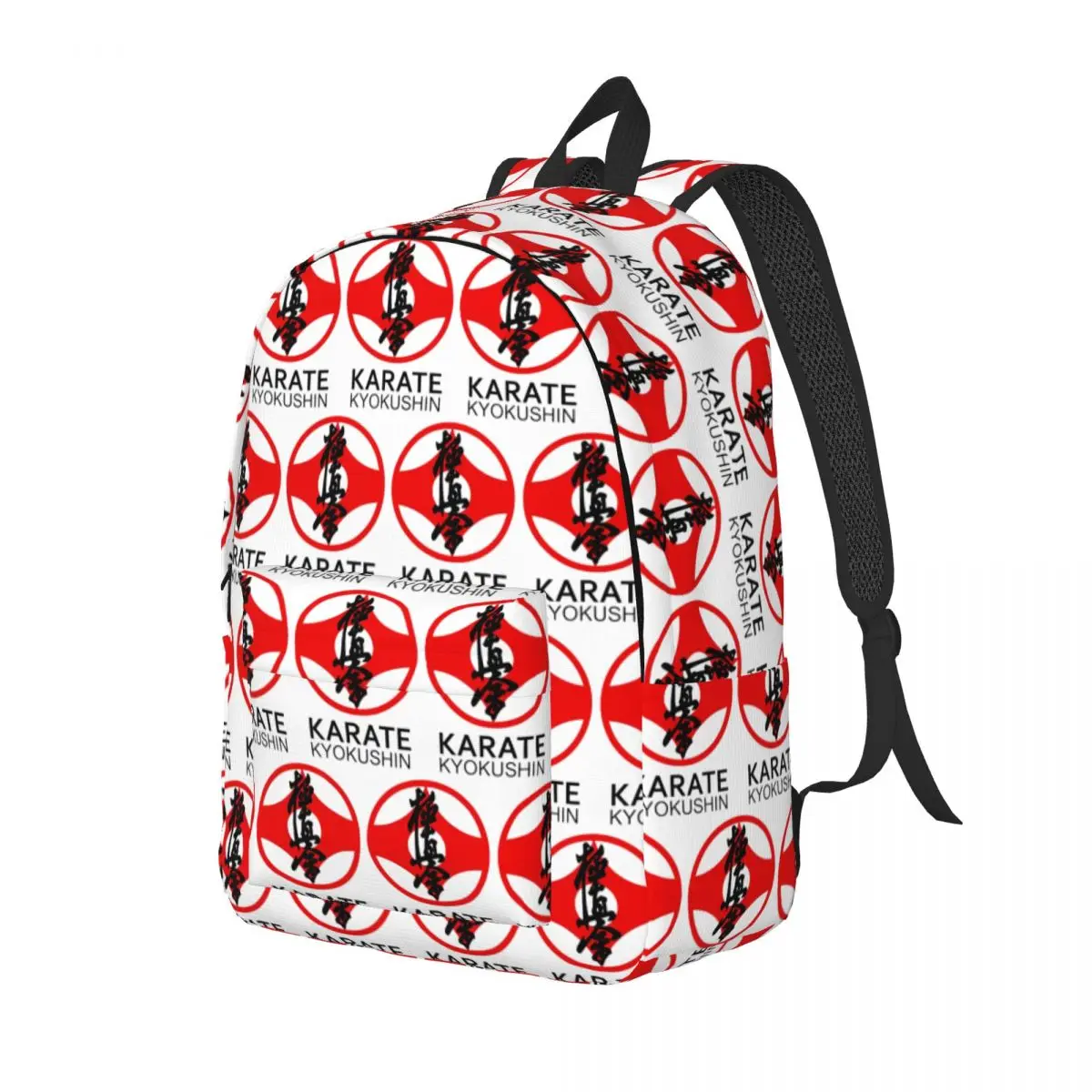 

Kyokushin Kaikan Karate Symbol Kyokushinkai Dojo Backpack Daypack Children BookBag School Bag Shoulder Bags for Men Women
