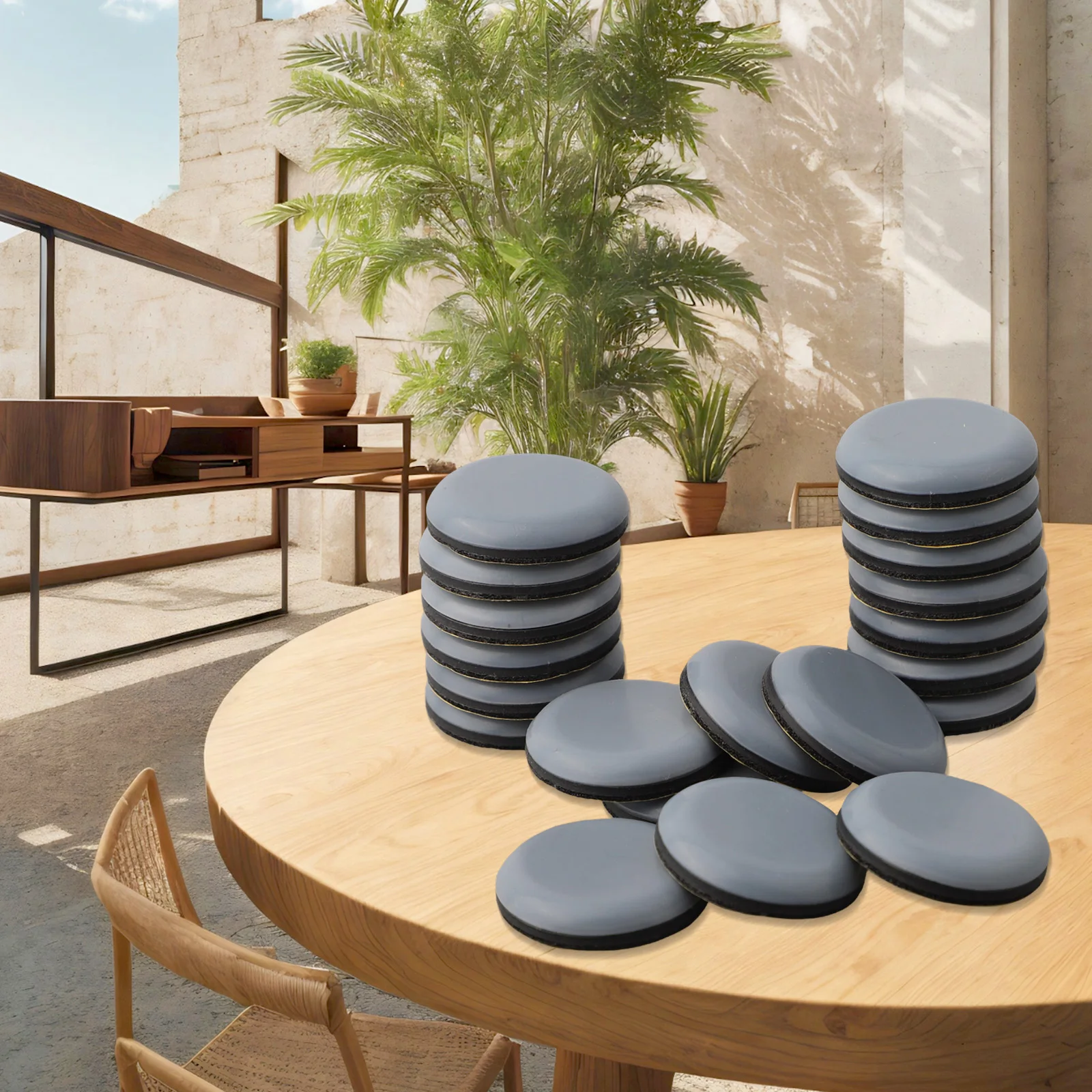 New Furniture Sliders Protector Set Shifter 20pcs Table PTFE Protective Removal 30mm Anti-collision Dining Chair