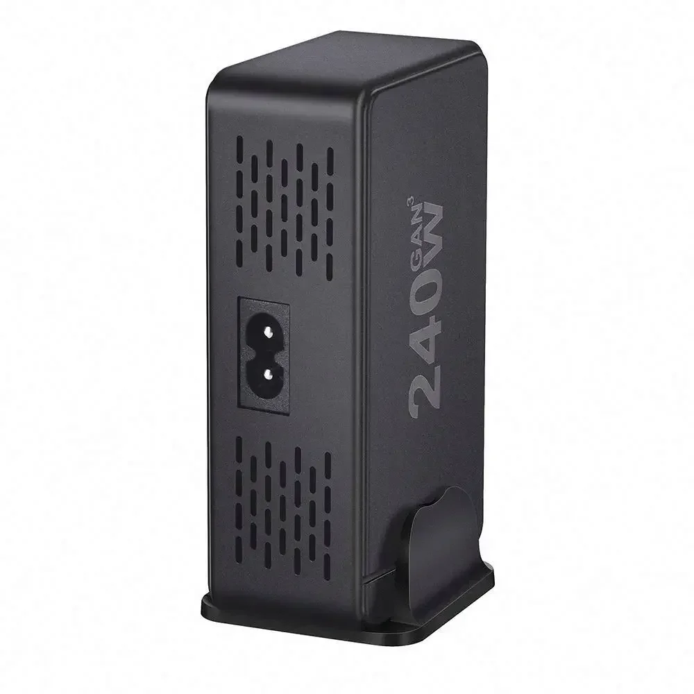 Szybka ładowarka biurowa USB 240 W z 8-portową stacją dokującą 4A 4C Quick PD Charger