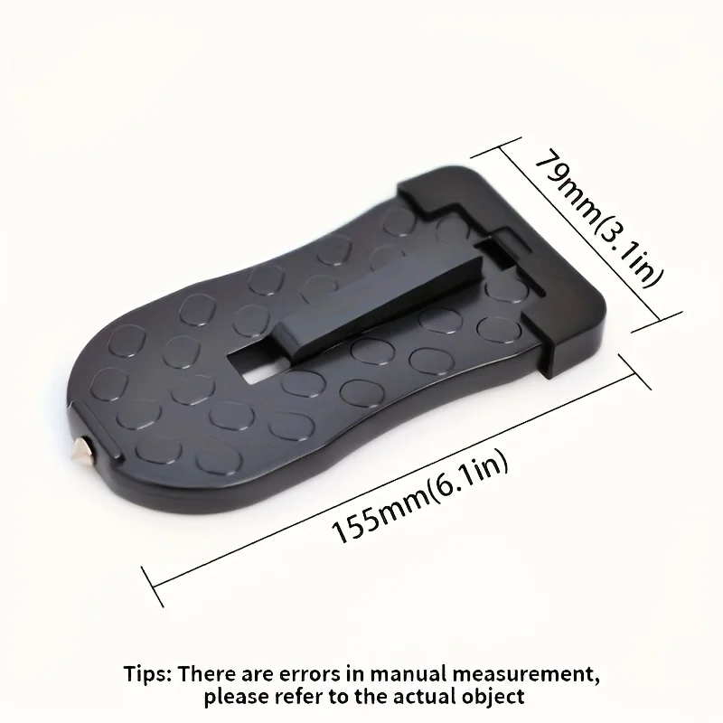1pc Foldable Roof Step with A Window Breaker And Safety Hammer - Facilitates Access to The Vehicle Roof. Suitable for Most Cars