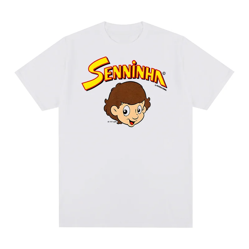 Ayrton Senna Vintage T-shirt Brazilian Senninha 1997 Leisure Party Cotton Men T shirt New Tee Tshirt Womens Tops