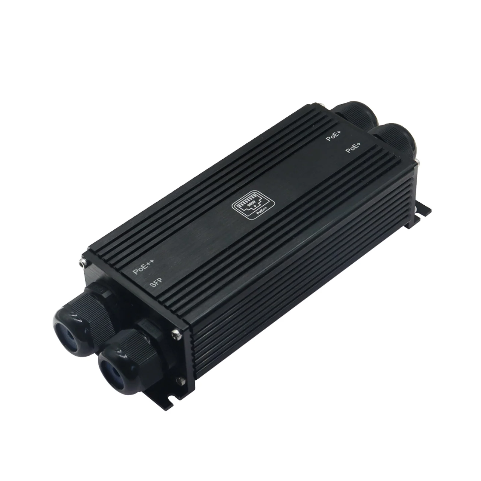 Industrial IP67 Gigabit Extender with PoE++ Support Wide -40°C~80°C Range Wall Mount for Harsh Environments 1 X Input 3 X Output