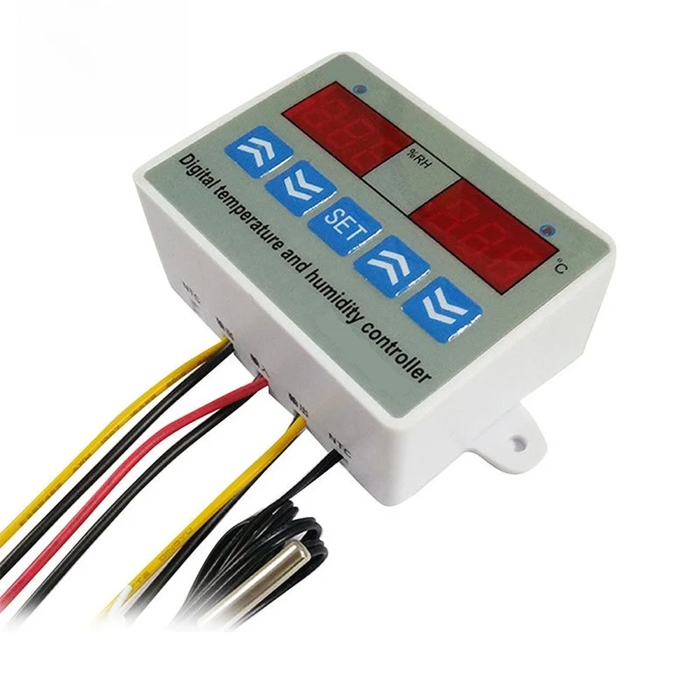 Integrated Temperature Humidity Controller Digital Temperature Humidity Controller With LCD Display For Greenhouse