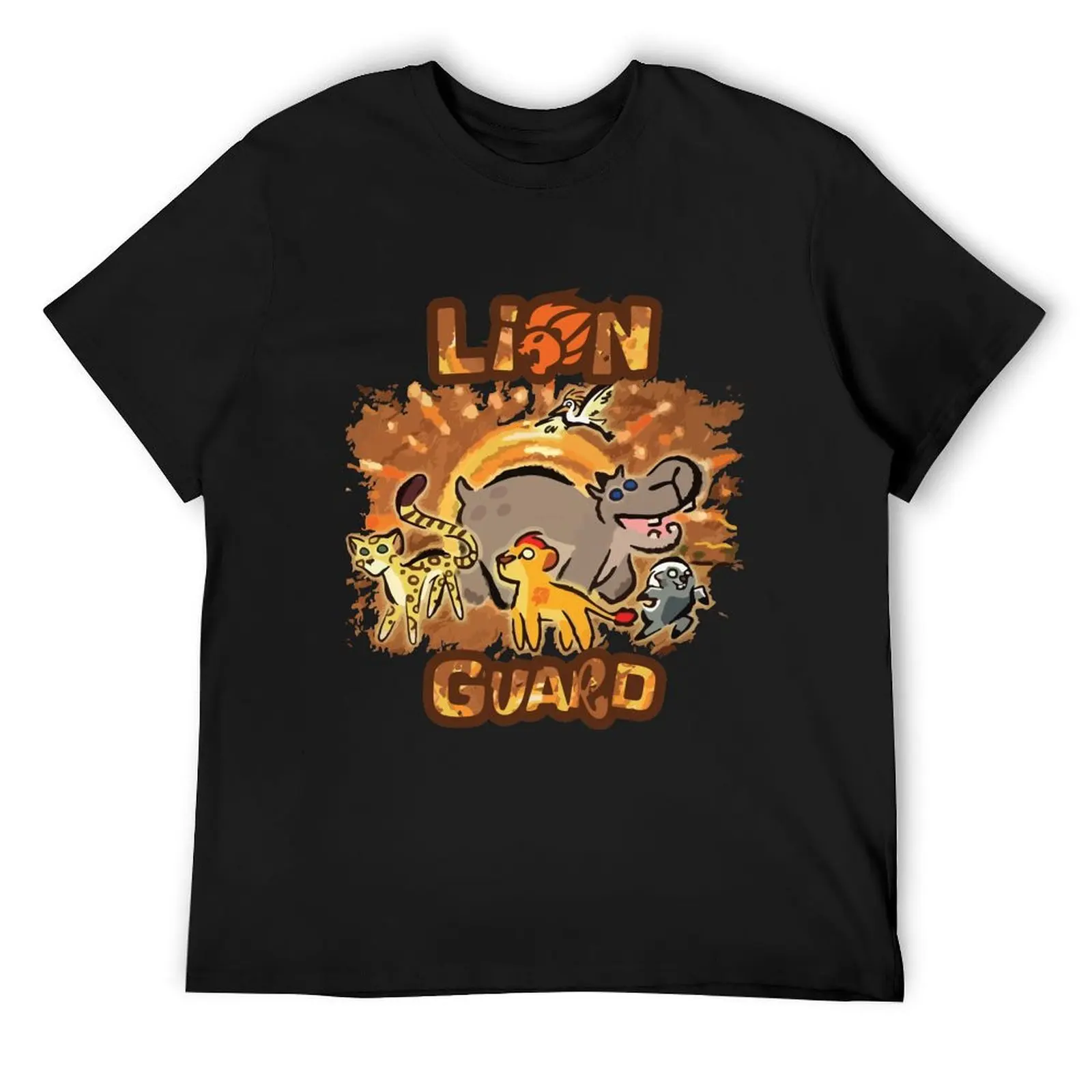 Lion Guard - Cave Painting T-Shirt funny shirt cotton topping cotton man t-shirts mens funny t shirts