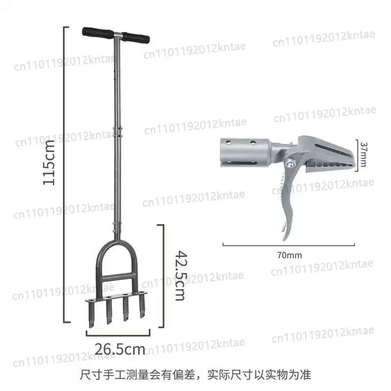 Lawn aerator, soil turner, soil loosening nail, garden hole puncher, soil loosening tool, aeration and labor-saving tool