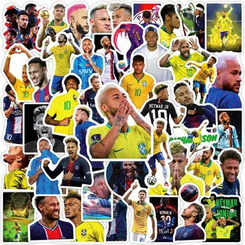 50Pcs Cartoon Football Sports Series Graffiti Stickers Suitable for Laptop Helmets Desktop Decoration DIY Stickers