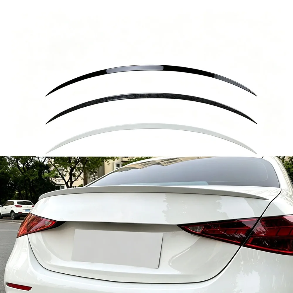 Car Spoiler Wing for Mercedes Benz C-Class W206 C300 C43 C63 C200 2022-2026 for AMG Rear Roof Trunk Splitter Tail Fin Body kits