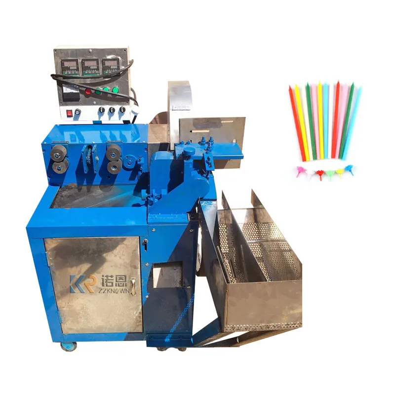 เครื่องทําเทียนวันเกิดงานปาร์ตี้อุตสาหกรรม เครื่องทําเทียนเกลียว เทียนอัตโนมัติ Velas Wax Maker สายการผลิต