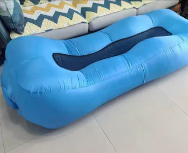 Portable Inflatable Sofa, Outdoor Air Mattress for Festival Camping Picnic, Sit & Lie Dual Use for Lunch Break