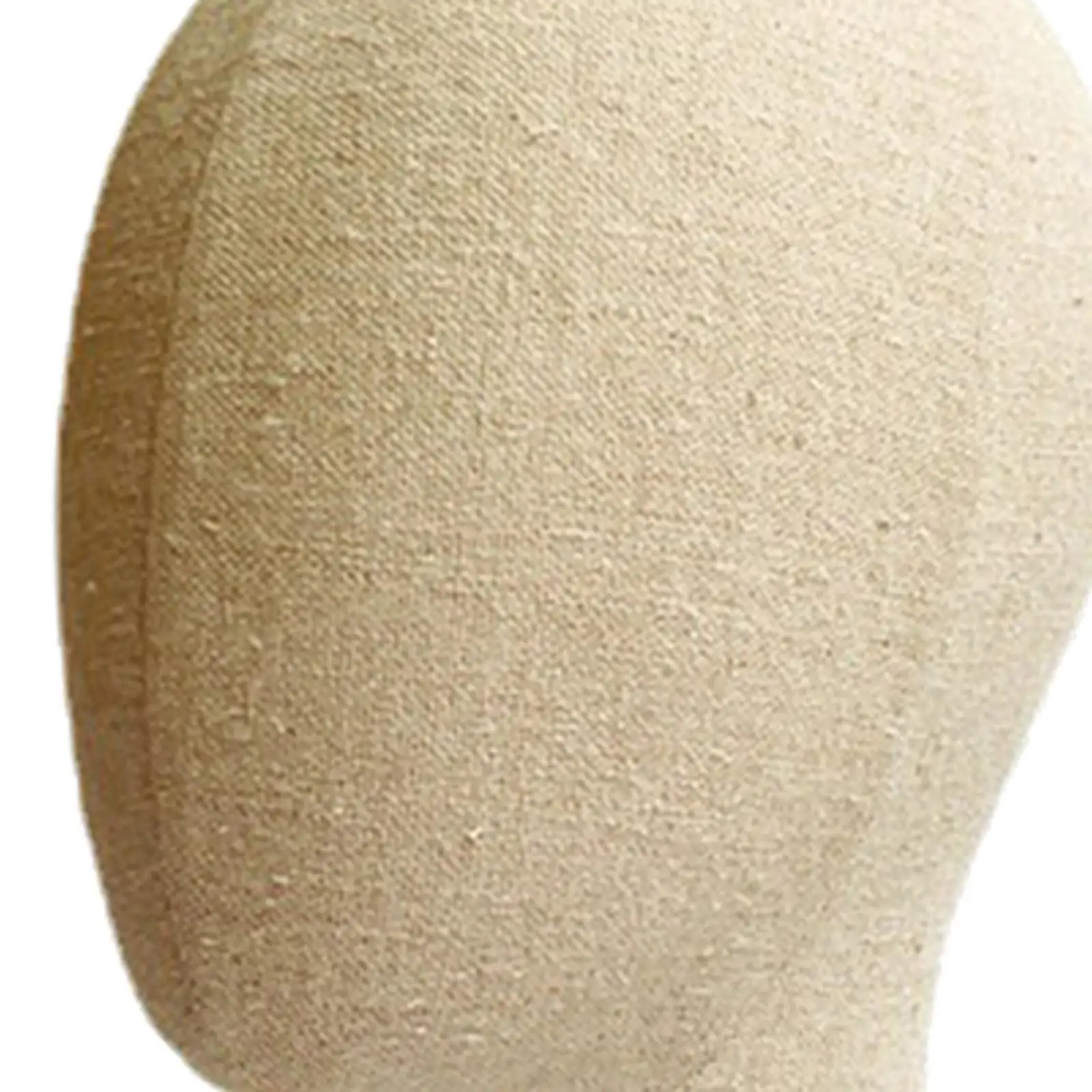 Linen Head Wig Hat Glasses Display Stand Model Business Use with Base Stand