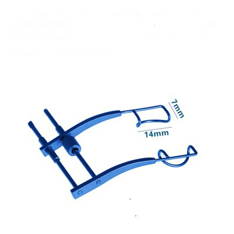 Abridor de párpados, herramienta de abridor de ojos, abridor de párpados de tornillo, instrumento de ojo ajustable sellado