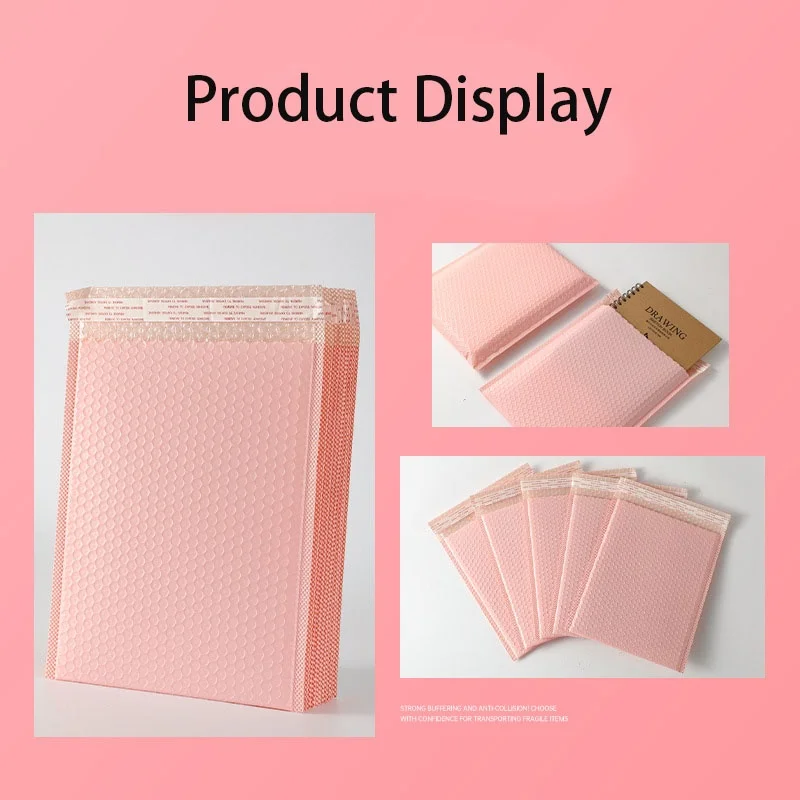 10pcs Bubble Mail Envelope Bag Transport Envelope Bag With Bubble Pad Self Sealing Express Storage Bag