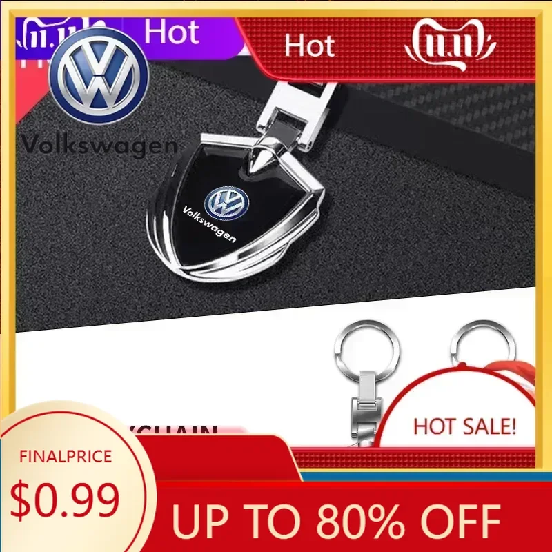

Car Sticker New B5 VW For Volkswagen Car Stying Badge 3D Metal Key Rings Shield Shaped Keychain For Volkswagen B6 B7 B5 Golf Pol
