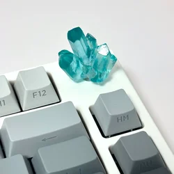 F75 Knob Custom Luminous Crystal Keyboard Button Volume Key 6mm Diameter NJ80 Knob Mechanical Keyboard Transparent Button Switch