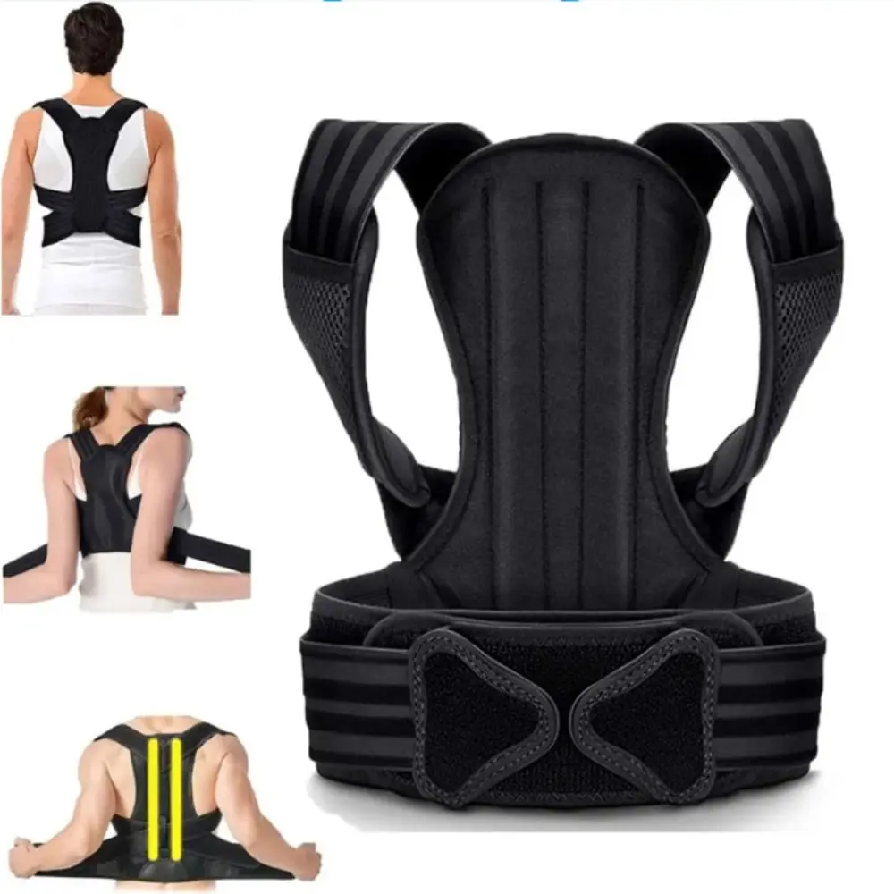 

For Men Adjustable Posture Corrector Breathable Comfortable Shoulder Straightener Support Scoliosis Back Brace Lower Back