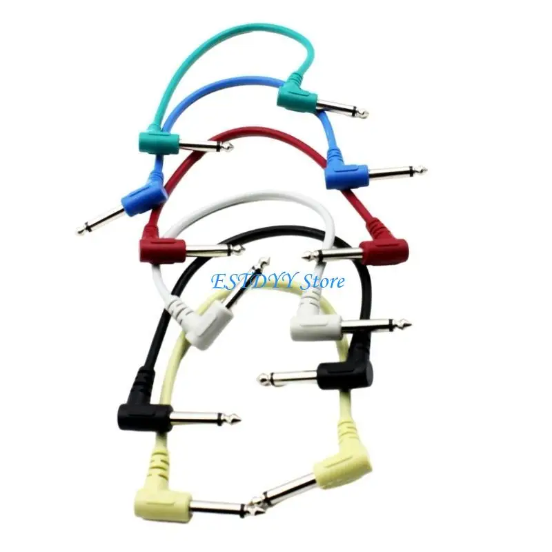 G6DE Guitar Cable 6.35mm Effect Pedal Cable Pedal Patches Cable Effect Patches Cables