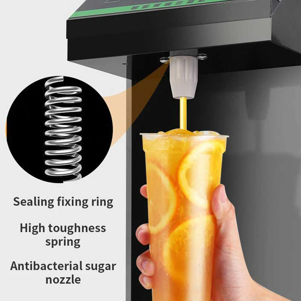 12L bubble tea topper dispenser fructose syrup equipment plastic and stainless steel 220v milk tea Boba
