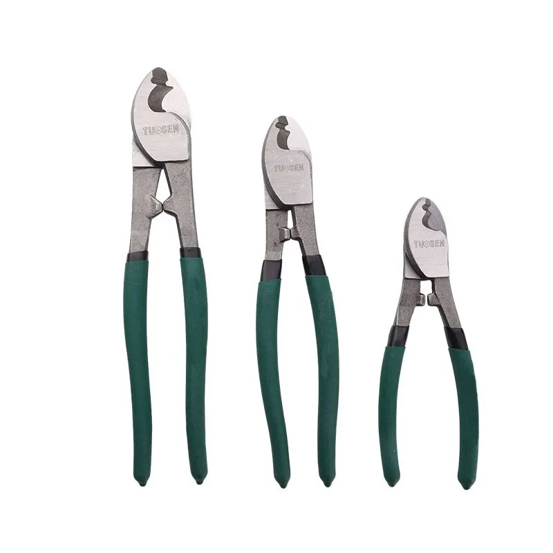 Cable Cutter 6/8/10 Inch Multifunctional Electrician Pliers Stripping Cutting Hand Tools Wire and Tool Manual