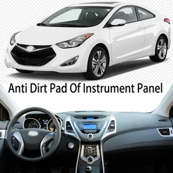 For 2011-2015 Hyundai Elantra Avante Car-Styling Dashmat Dashboard Cover Instrument Panel Insulation Sunscreen Protective Pad