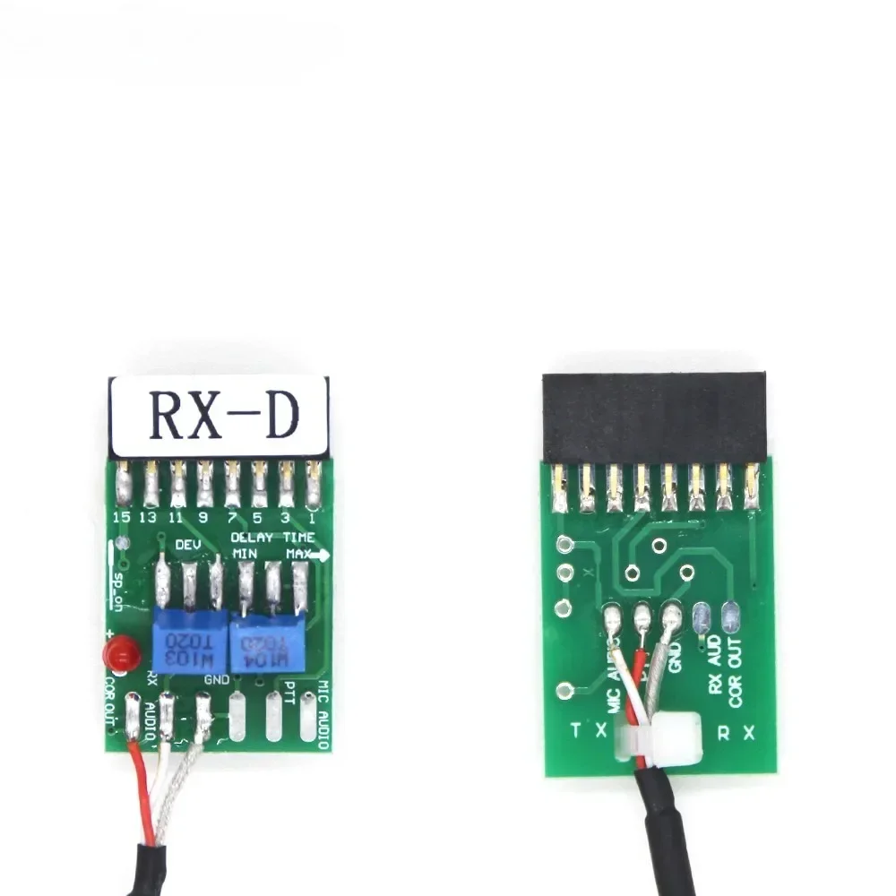 Estação de relé de rádio unidirecional repetidor conector cabo TX-RX atraso de tempo para motorola gm300 gm338 gm3188 gm3688 gm950i gm950