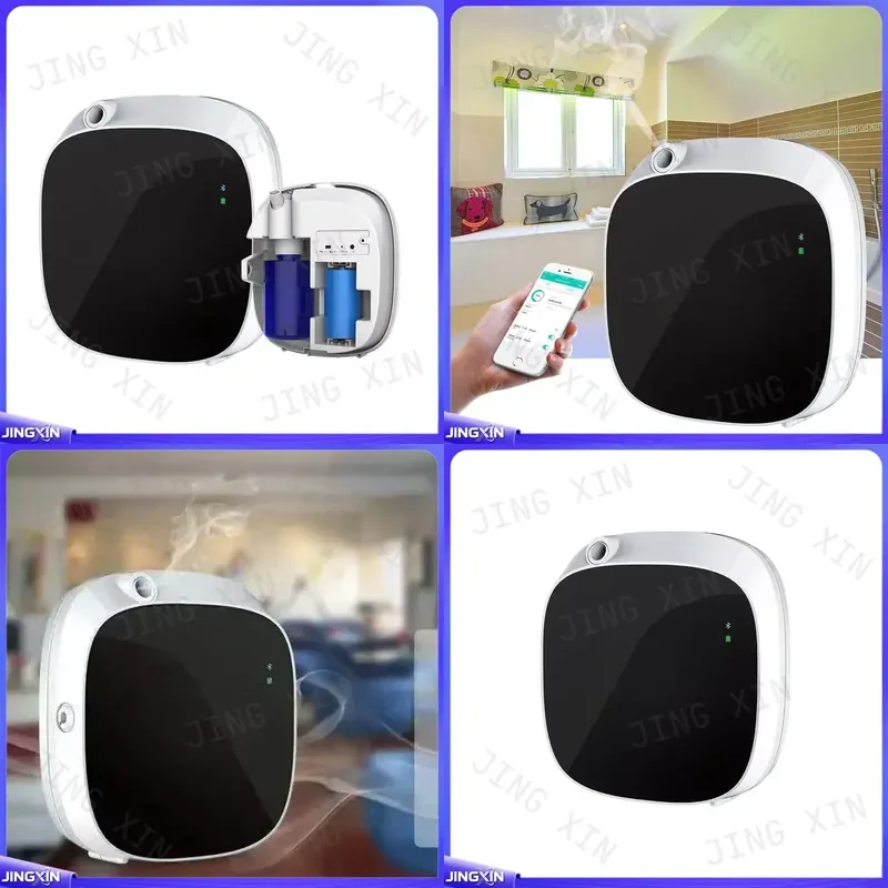 Custom for Smart Battery Wall Mounted Aroma Diffuser Machine Plastic Home Waterless Scent Diffuser Air Freshener Atomizer