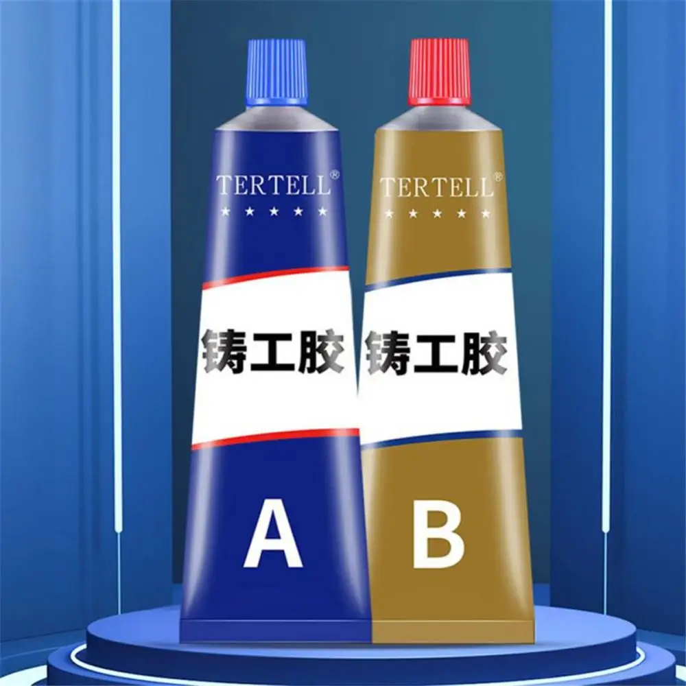 Strong Metal Repair Glue High Strength Cold Welding Glue Plastic Repair Casting Adhesive Heat Resistance AB Glue Sealant  Agent