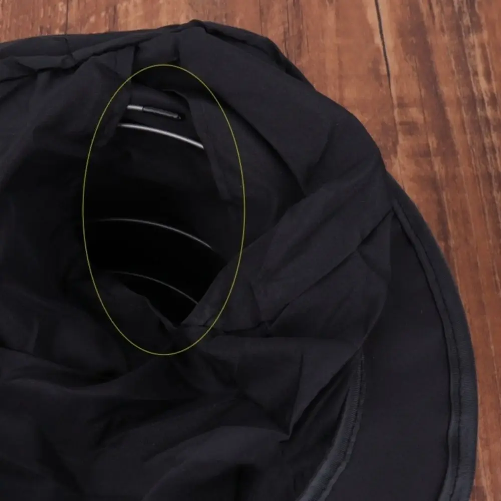 Halloween Collapsible Folding Magic Hat Magic Props Performance Hat Magic Tricks Close Up Black Magician Hat Props For Beginner