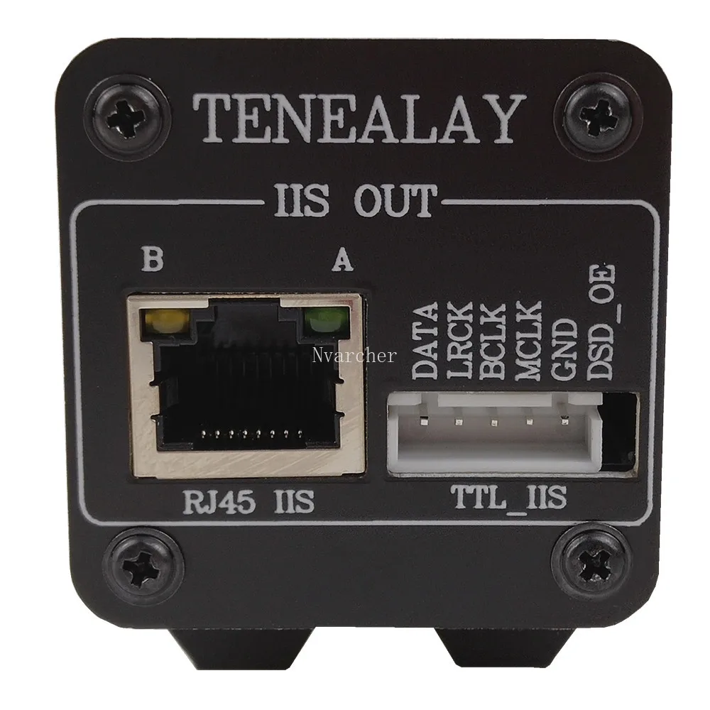 

Nvarcher HDMI to RJ45 IIS signal converter I2S differential TTL level For HIFI DAC