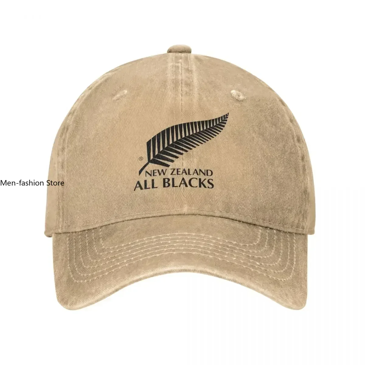 New Zealand All Blacks Men Women Baseball Cap Rugby Distressed Washed Caps Hat Fashion Outdoor Activities Gift Snapback Hat