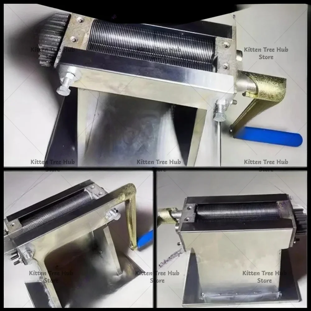 Tobacco Leaf Shredder Machine 0.07mm 1mm Tabletop Tangerine Peel Chopping Machine Herbal Cutting Shredding Machine
