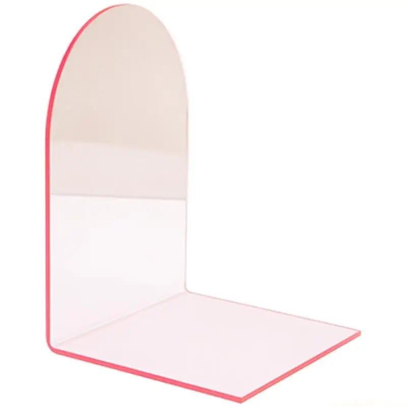 Acrylic Books Holders Table Picture Album Holders for Displaying Books Books Stand, Elegant Design Bookends Bookshelfs
