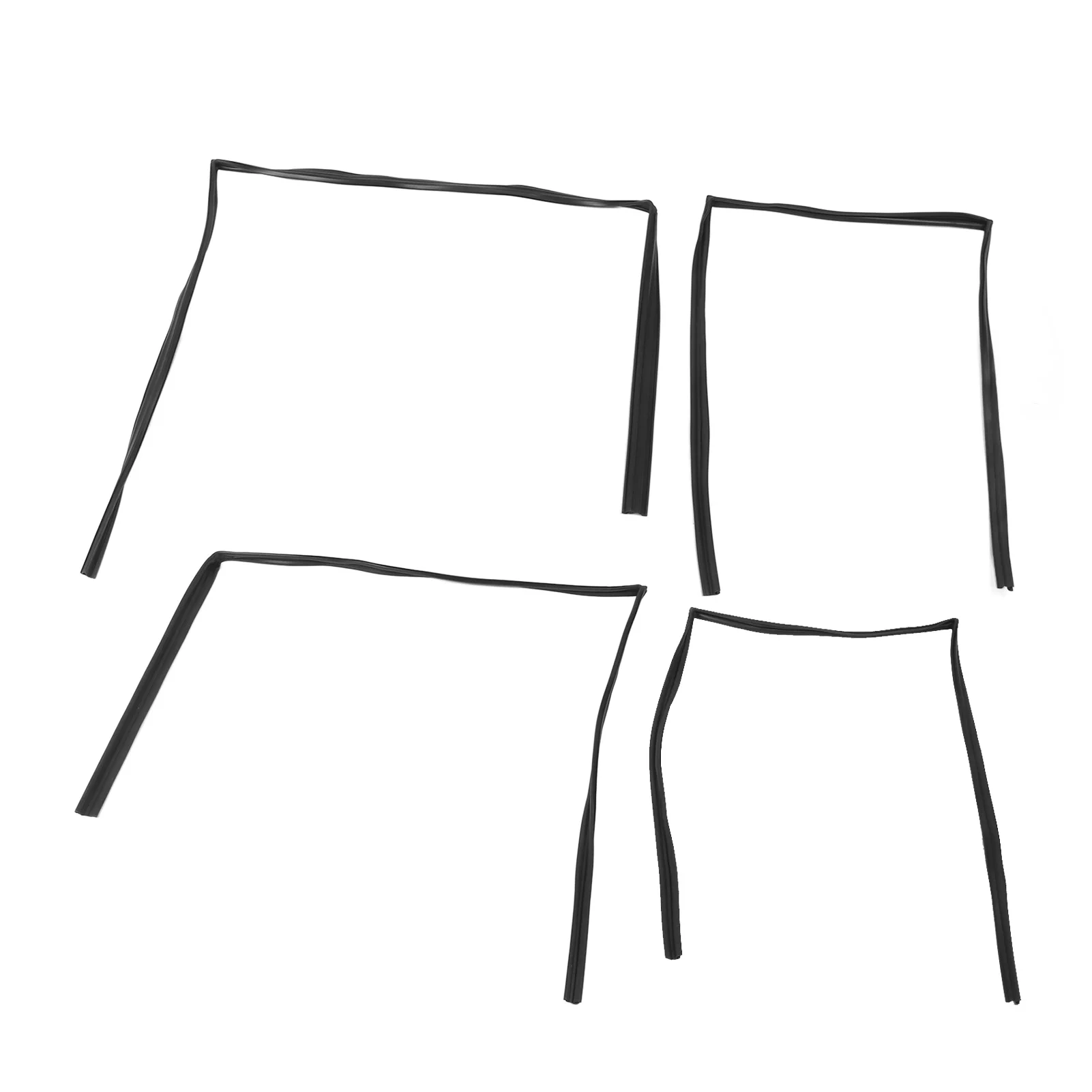 

Window Moulding Weatherstrip 68152‑60011 Rubber Door Belt Moulding Strips Replacement for Lexus LX450 FZJ80 1996-1997