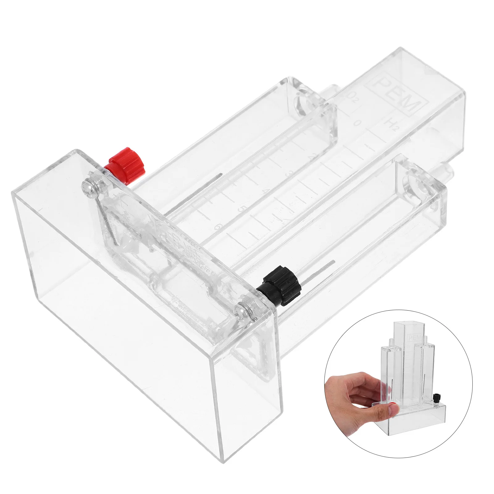 

1pc Water Electrolysis Compact For Electrolysis Water Equipment Classroom Teaching Chemical Learning Equipment