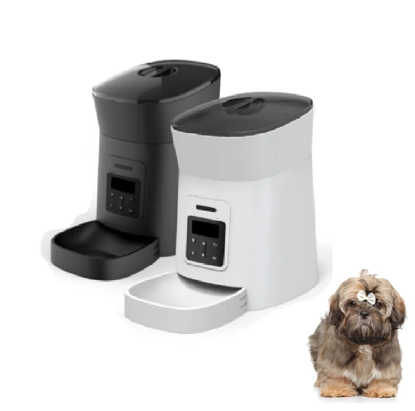 

The Newest Automatic Pet Feeder Programmable Pet Feeder Dog Bowl Scale Automatic Dog Cat Pet Food Dispenser Timed