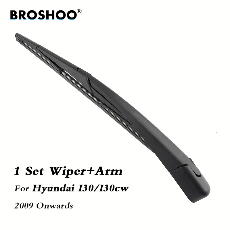 BROSHOO Car Rear Wiper Blades Back Windscreen Wiper Arm For Hyundai i30/i30CW Hatchback (2009-) 310mm,Windshield Auto Styling