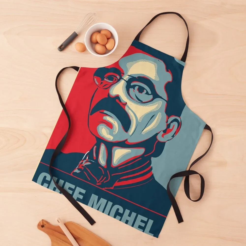

Chef Michel Dumas Fan Art Apron For Girl Things For The Home Kitchen Apras For Women Sexy Apron