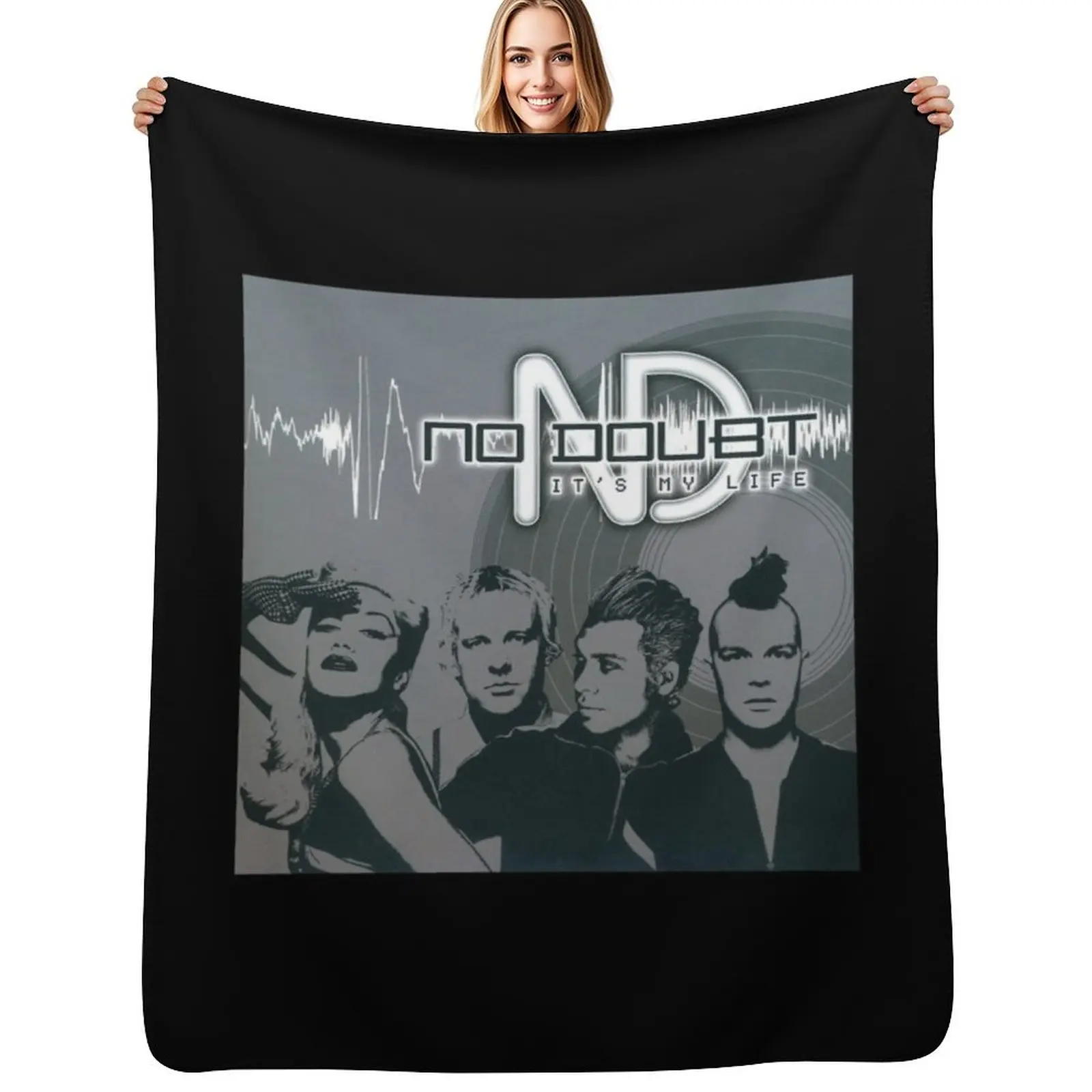 

NO DOUBT MUSIC ART Throw Blanket christmas decoration Nap Warm Flannel Blankets