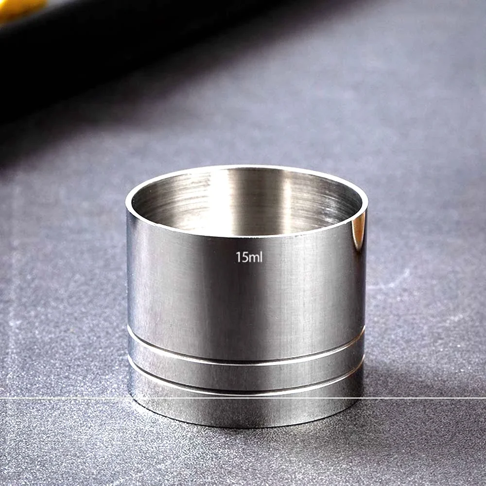 Cocktail Bar Jigger Stainless Steel Cocktail Shaker Measure Cup Shaker Drink Spirit Measure Jigger Kitchen Bar Barware Tools