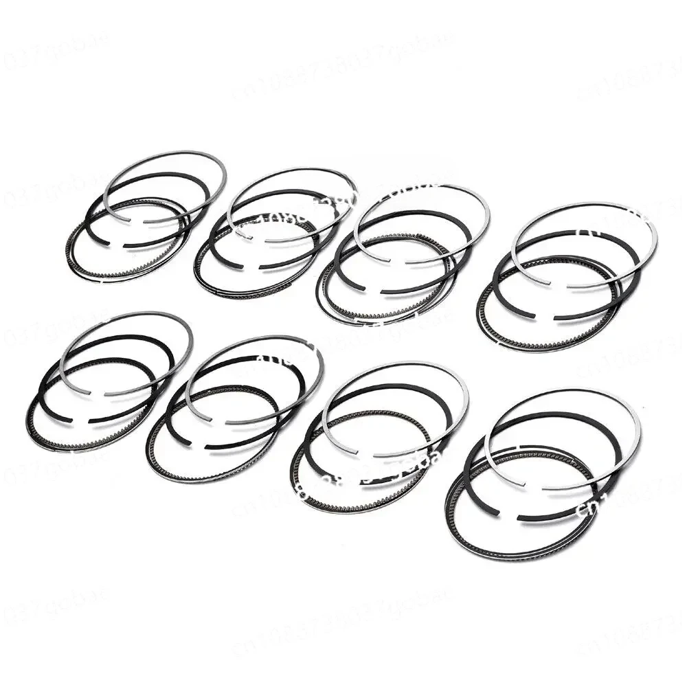 8PCS Piston Rings Set STD Φ83mm for Mercedes-be C63 S G63 AMG W205 W213 4.0 V8 M177 1760300100 1760300600