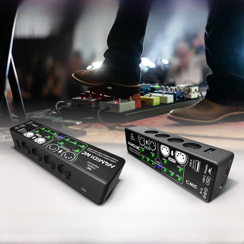 Cable de Extensión de Interfaz USB Inalámbrica Bluetooth CME H4MIDI WC, Línea de Conexión de Audio y Video para Instrumentos, Tarjeta WIDI Core