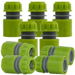 Sprycle 5pcs 1/2inch Garden Hose Quick Connector 16mm Pipe Fitting Tap Adapter Repair Watering Irrigation Extension Greenhouse