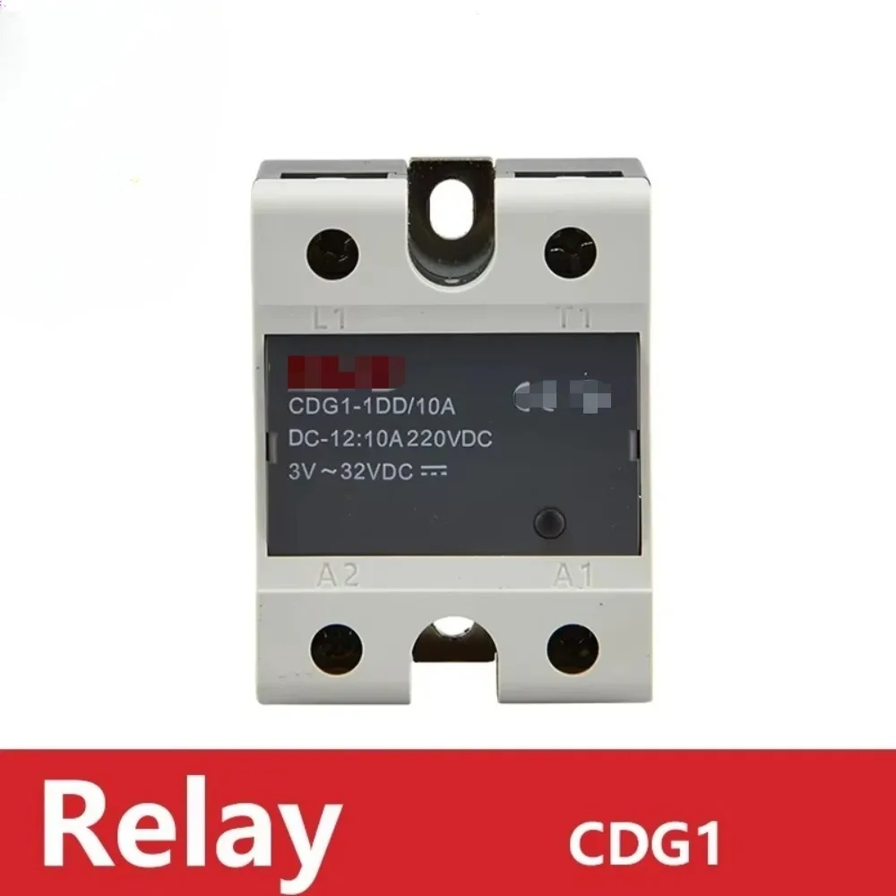 1pc Relay Solid State Relay Single Phase DC Control DC CDG1-1DD 40A SSR-40DD 3-32V DC TO 12-220V DC