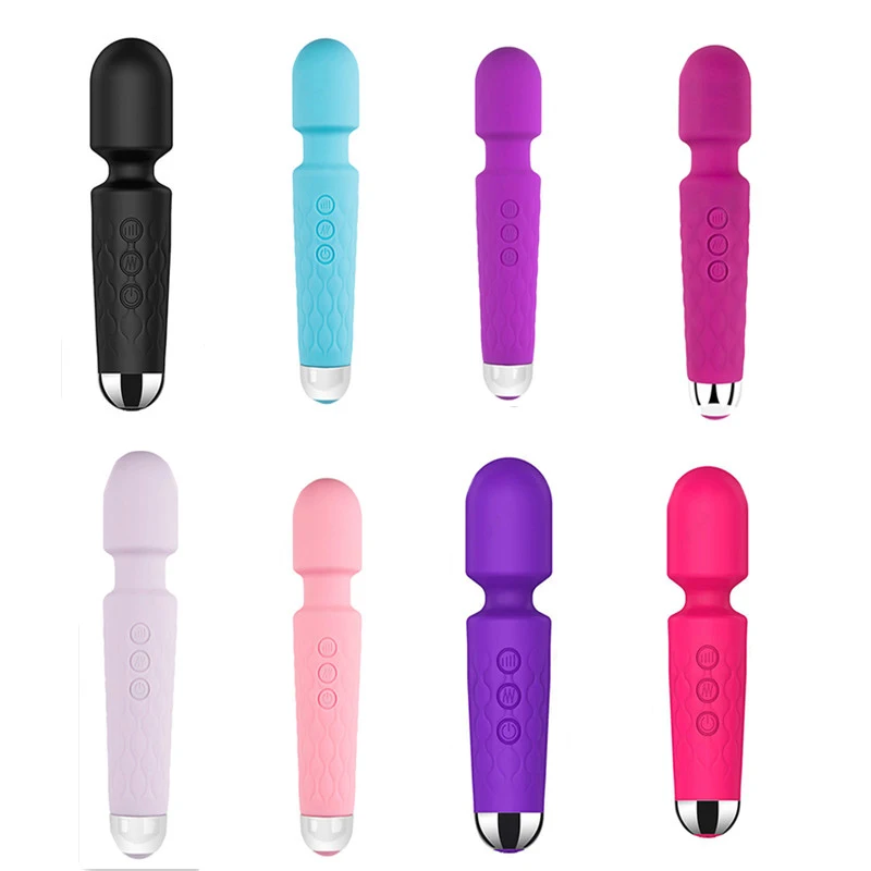 Vibrador AV, Varita Mágica Potente, Masajeador Impermeable, Estimulador de Clítoris, Juguetes Sexuales, Punto G, Recargable por USB, Producto Sexual Femenino para Adultos