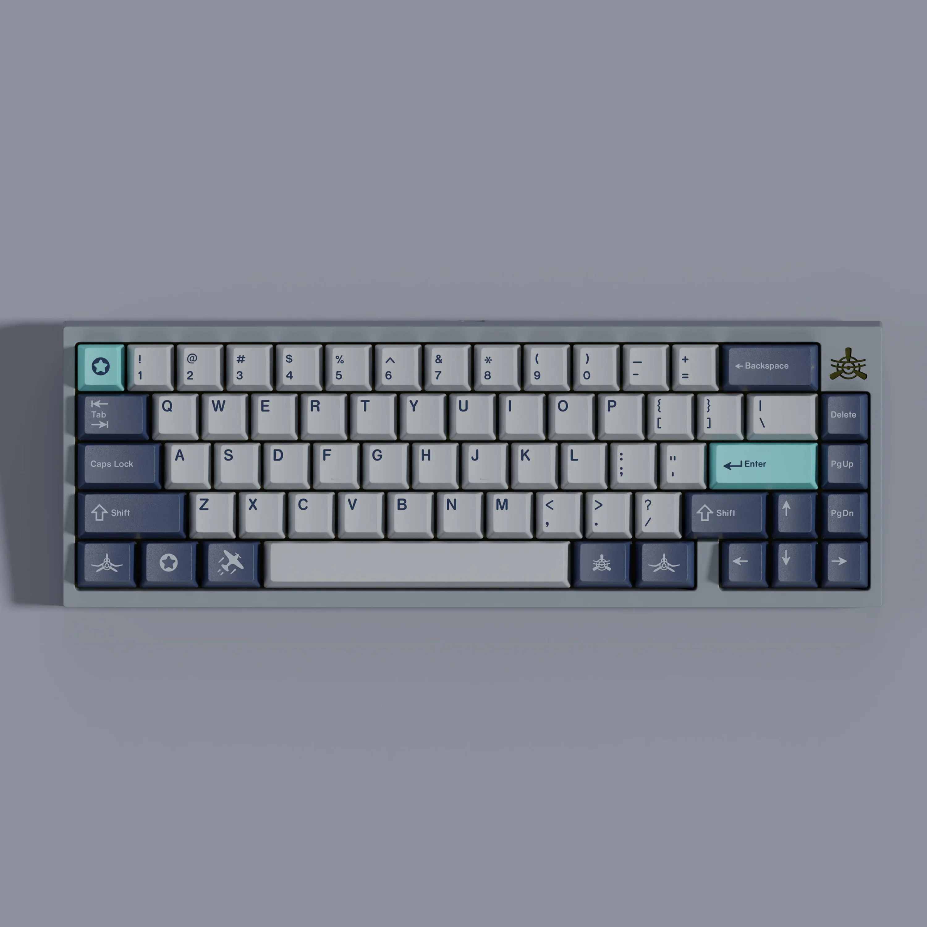 Pacific Custom Keyboard PBT Sublimation Original Factory Height Keycap Split Space