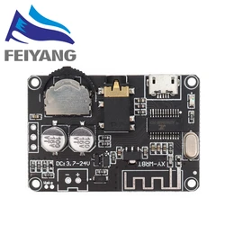 Bluetooth Audio Receiver board Bluetooth 5.0 MP3 lossless decoder board DC3.7V-24V Wireless Stereo Music Module XY-WRBT