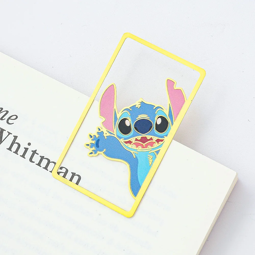 Ohana stitch zijclip bladwijzer, dochter verjaardag decoratie cadeau bladwijzer cadeau leesaccessoire