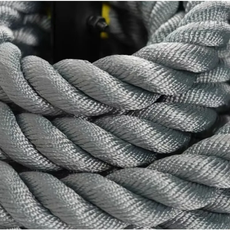 Heavy Duty Sled Pulling Training Rope Smooth Tough Surface Pressure Resistant For Functional Gym Exercise